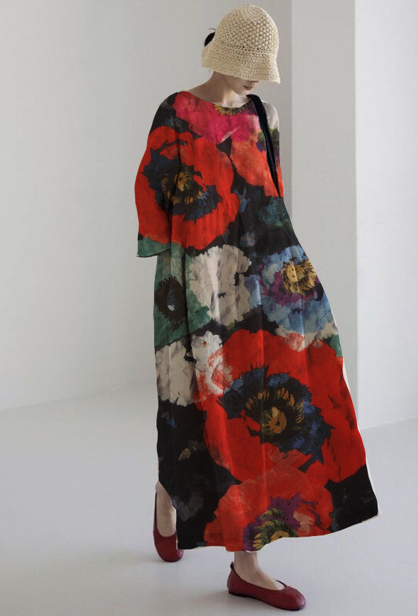 Rosalia | Robe d'été fleurie