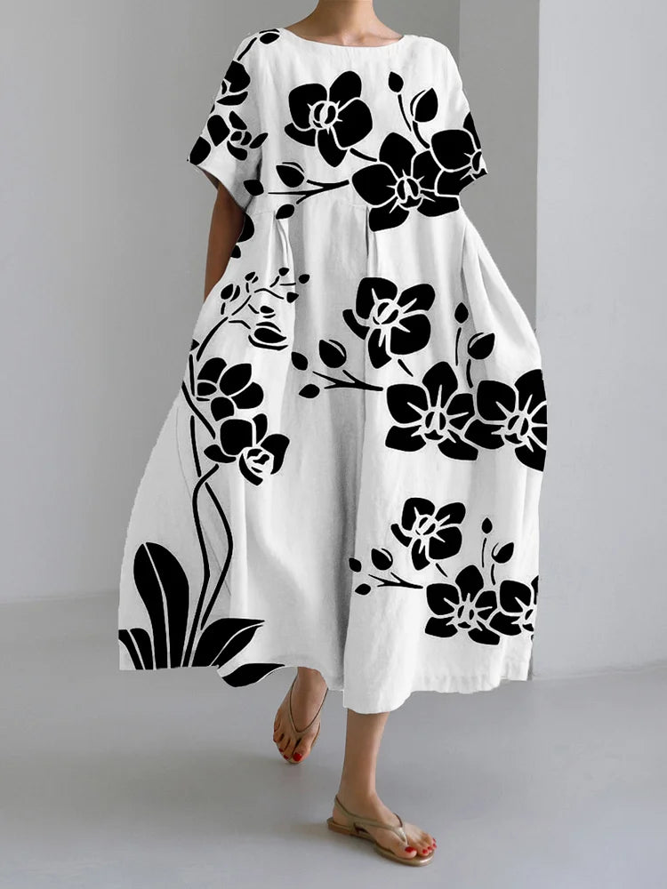 Mari | Robe d'été fleurie