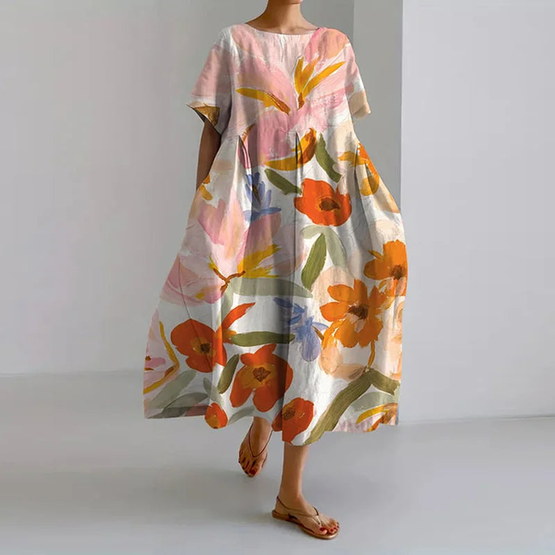 Rosanna | Robe d'été fleurie